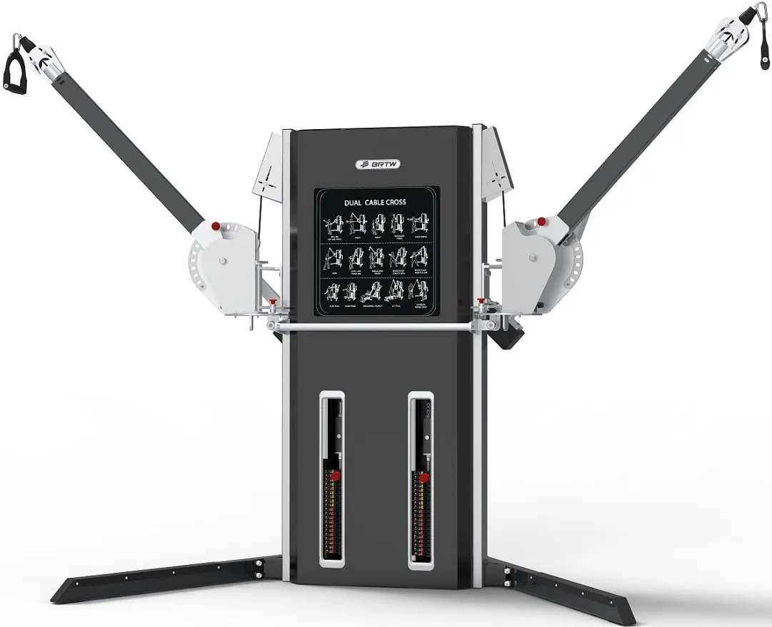 Dual Cablecross Versatile Free Weight Motion Trainer