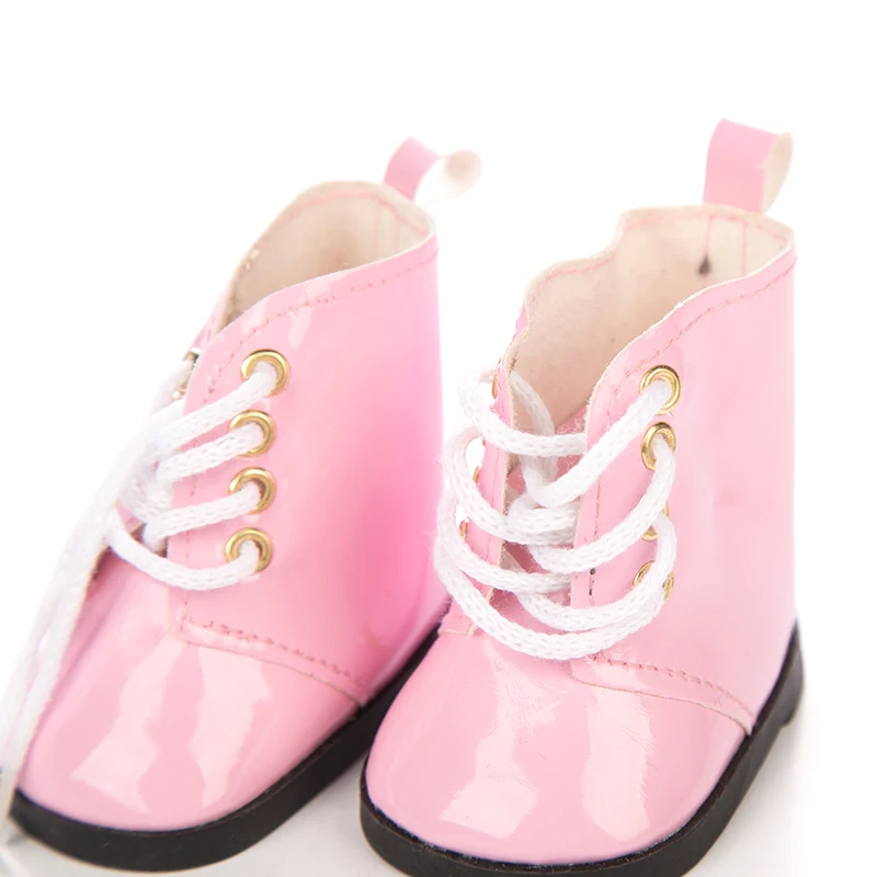 
 18 дюймов Американский Xifu кукла обувь, Розовый Мягкий американский девушка кукла обувь, удобная и подходящая ткань обувь куклы  