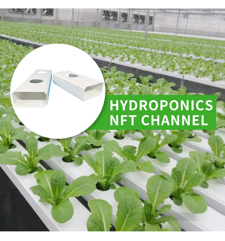 Nft Food Grade Gully Pvc Hydroponics Growing Channel Agricultural Irrigation Pipe Buy