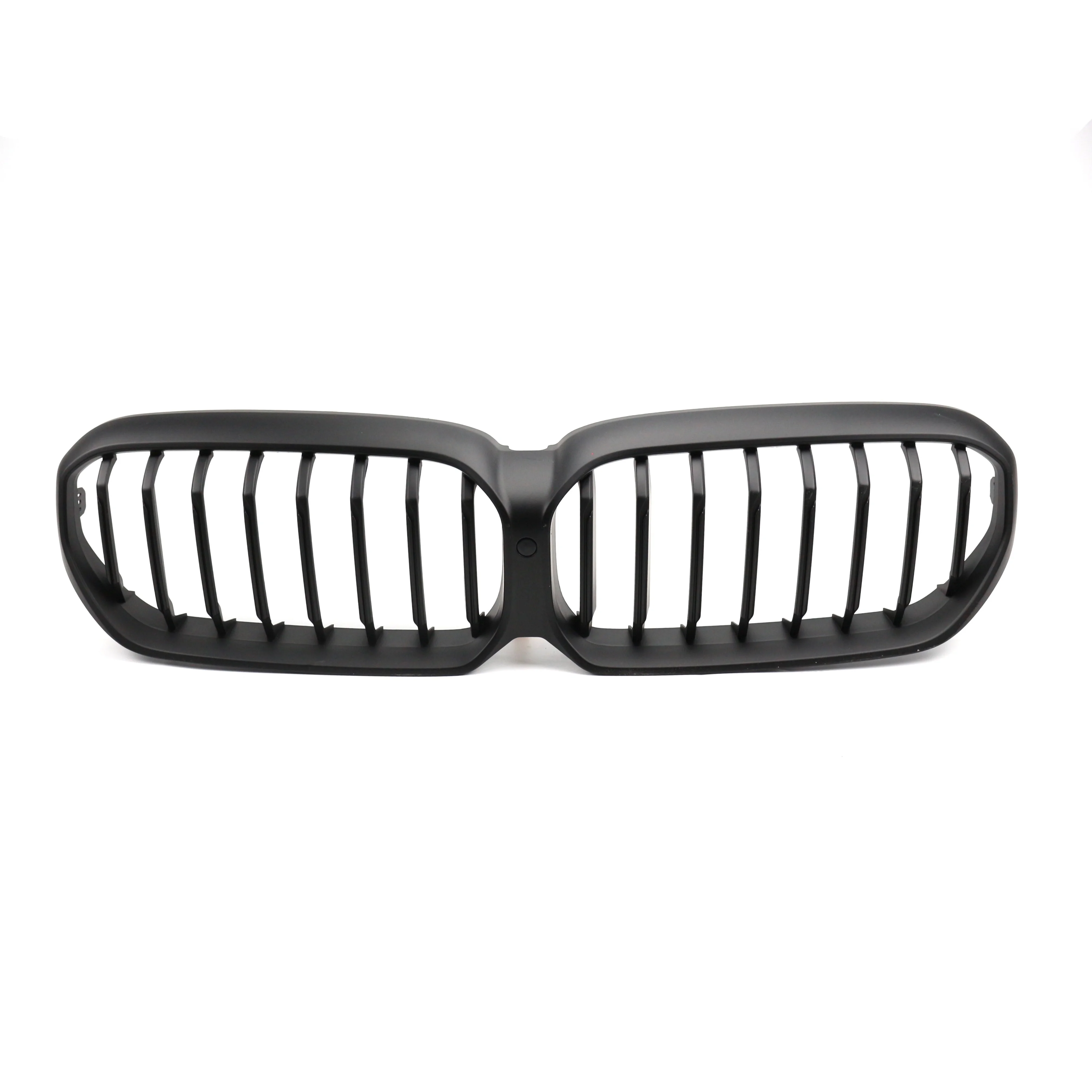 product tiypeor car front kidney grille black front bumper grill carbon fiber single slat car grills for bmw 5 series g30 2020-6
