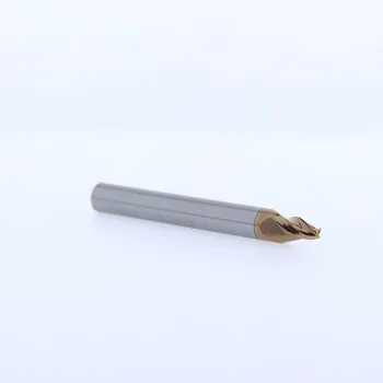Taper End Mill Tungsten Solid Carbide End Mill Ball Nose Router Bits CNC Taper Metal Milling Cutter 3 Flutes Tapered End Mills