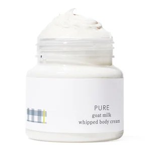 Whipped Goat Milk Body Butter Cream  8 oz | Ultra Hydrating and Non Greasy | Natural Moisturizer for All Skin Types