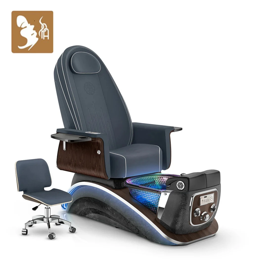 Luxurious Modern Pedicure Chair Accessories for Beauty Foot Spa Prices of Chairs Nail Equipmentsmanicure See Pedicure Chair