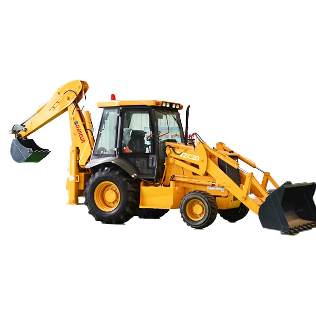 Экскаватор-погрузчик CHANGLIN WZC20, строительный привод, мини-трактор, многофункциональный экскаватор-погрузчик