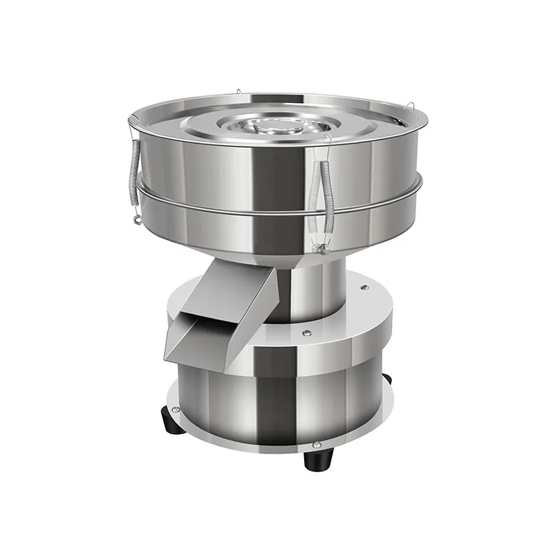 TEBAK Vibrating Screen Small Stainless Steel Screening Machine Spray Powder Sieve Powder Flour Sieve