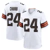 24#Nick Chubb  White