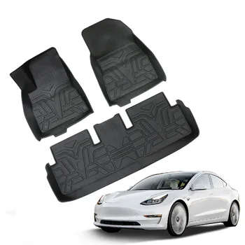 For Tesla Model 3 17-21  TPE Car mat 1127267-00-G 1127284-00-D 1127284-00-H 1127289-00-F 1516554-00-A