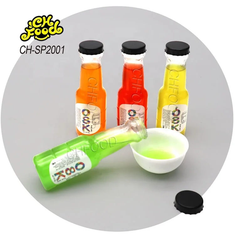 Wholesale Hot Selling Fruity Flavor Beer Bottle Juice Drinks Liquid Candy Sweet Custom Small Bottle Candy Toy for Kids