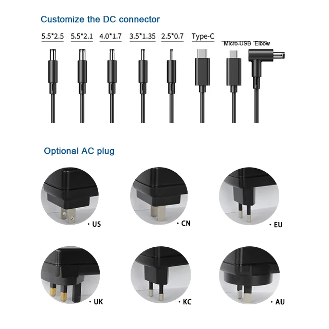 Manufacture Wholesale 12V 3000mA 36W Switching Plugs Power Supply Adapter with Ccc Fcc Ce