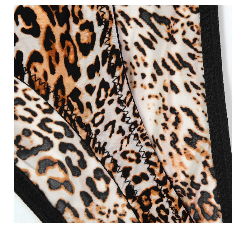 New Arrival Leopard Print Sexy Women's Panty Ultrathin Ladies Seamless