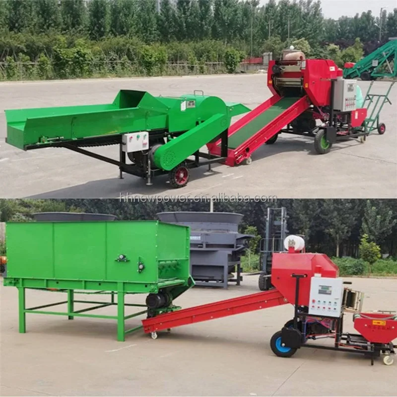 120kg New Design Corn Silage Bagger For Farm Straw Square Baler Maize ...