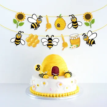 new release honey bee party decorations