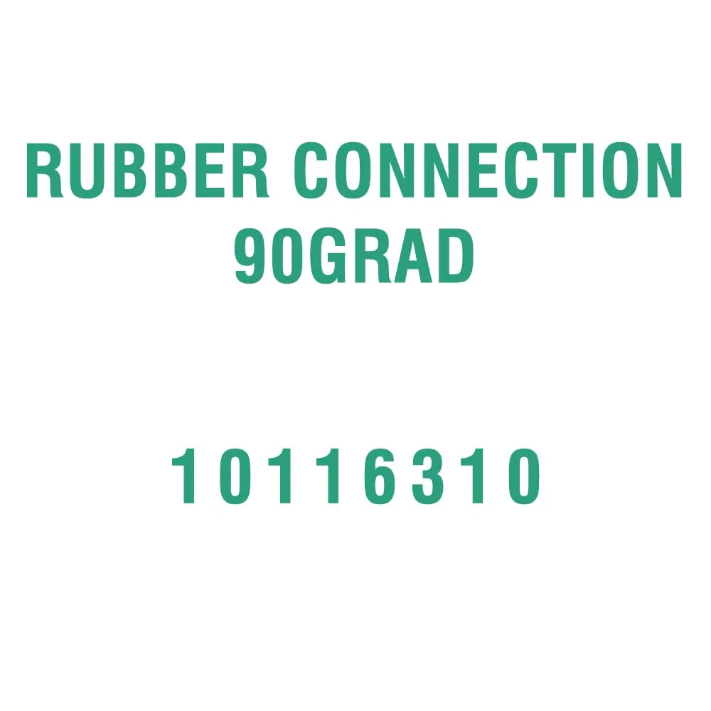 RUBBER CONNECTION 90GRAD 10116310 for Liebherr D936L Engine