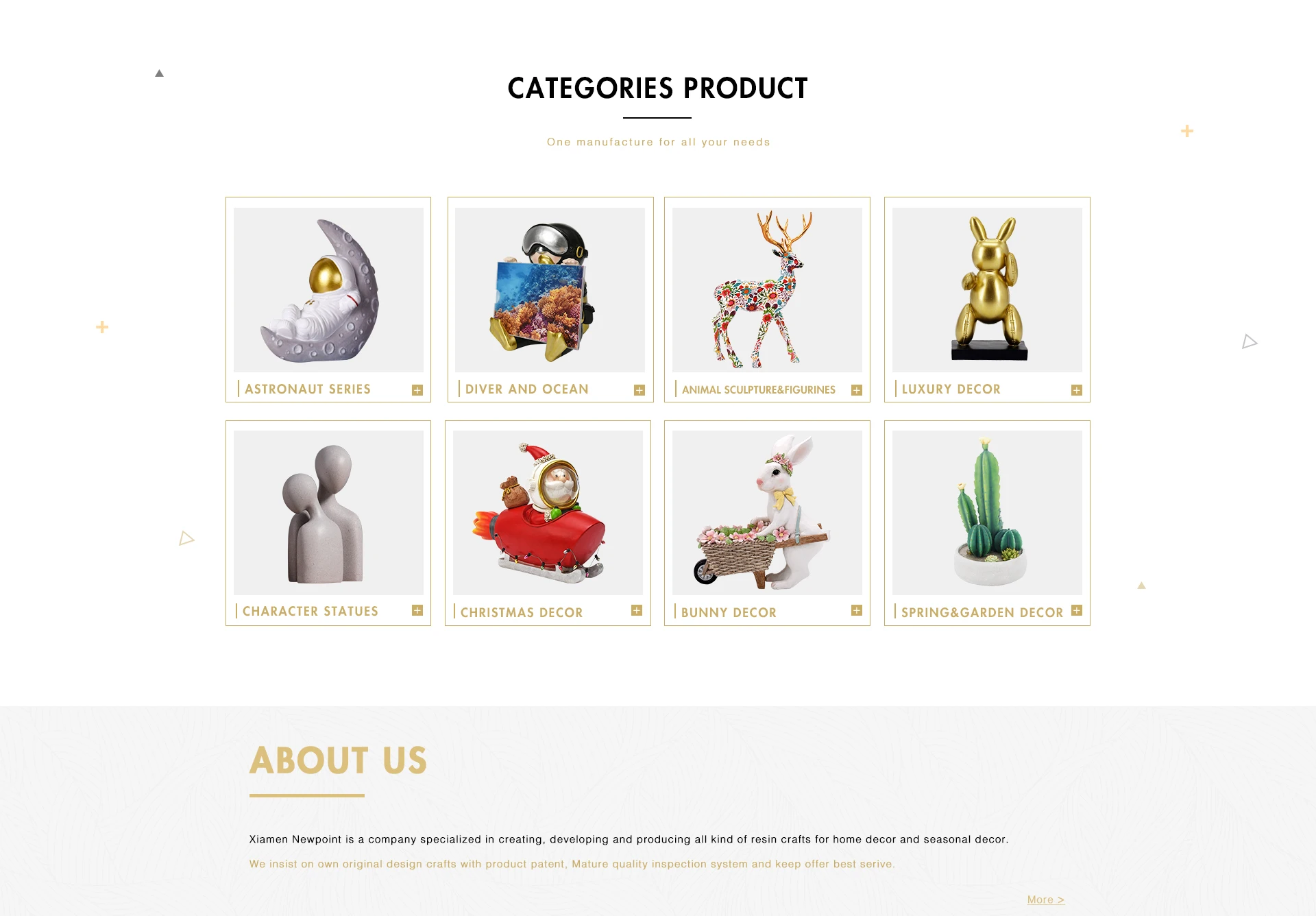 Xiamen New Point Trading Co Ltd Home Craft Resin Arts