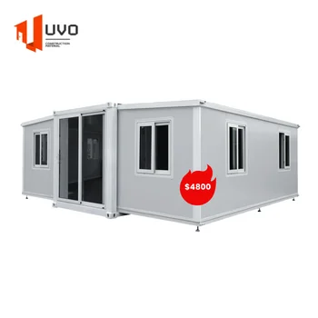 20FT Expandable Container House Modular Prefab Home Quick Assembly Eco-Friendly for Commercial & Residential Use