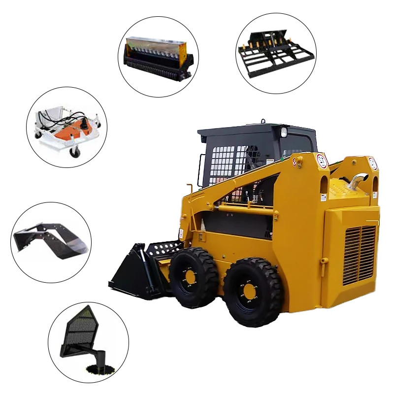 China high quality JC45 universal mini skid steer loader