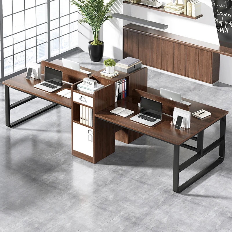 Latest Working Table Executive Office Table Designs  4 in 1 Modern Wooden Desk