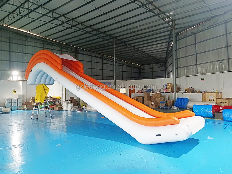 Customize Size Inflatable Houseboat Slide Yacht Inflatable Yacht Slide
