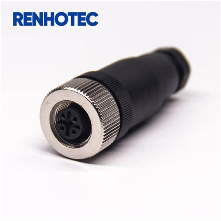 M12 Aviation Connector Waterproof Plug Video