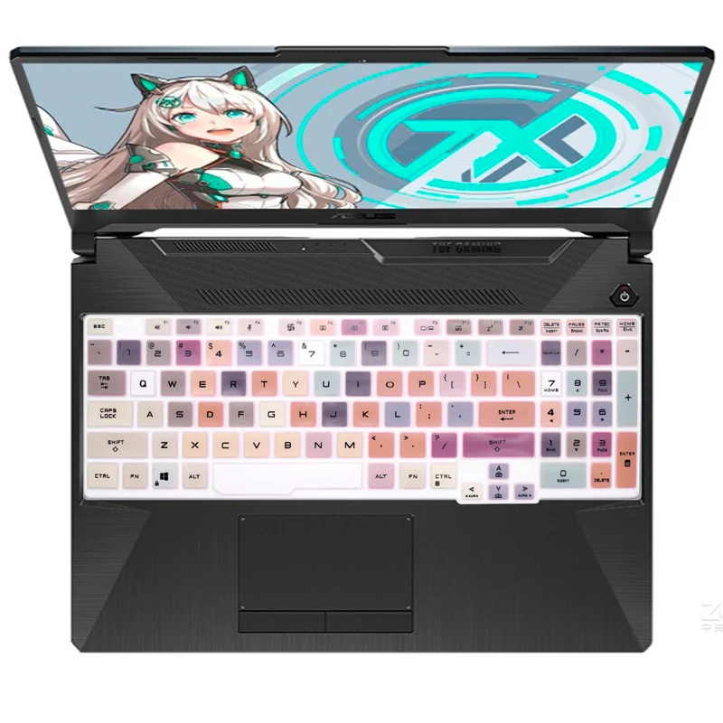 Чехол для клавиатуры ноутбука ASUS ROG STRIX G15 G512 G512LU G512LI G512LV G512LW G512 LU LI LV LW, 15,6 дюйма