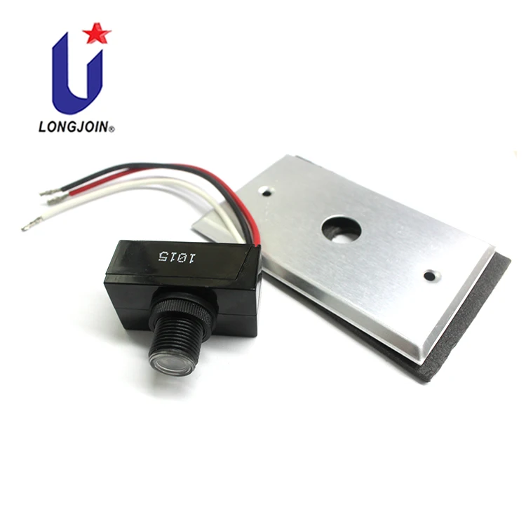 Mini Photocell Light Sensor with Accessories Aluminium Plate LONGJOIN