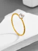 solitaire diamond ring gold