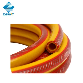 Steel wire reinforcement high pressure soft pvc gas hose pipe gas tube 8x14.5mm for middle east  market