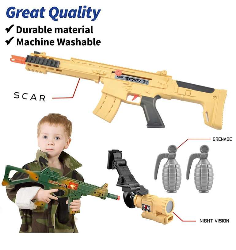 Role Play Desert Police Set Toy Police Gun Toys For Kids
