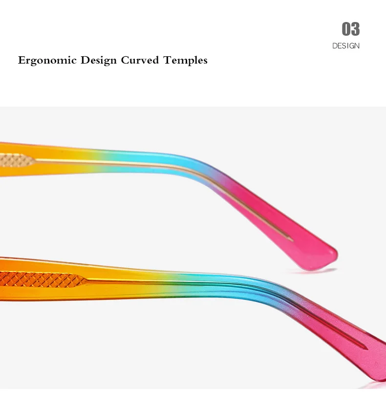 New Arrival Colorful Square Frame Computer Half Frame Reading Glasses Blue Light Blocking Buy