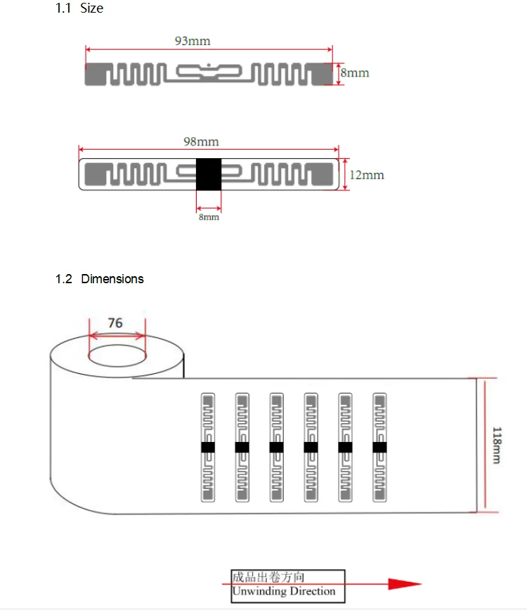 RZX Long Range Rfid Tag Tamper-Proof and Non-Transferable UHF RFID Vehicle Headlight Tags for Vehicle Managements