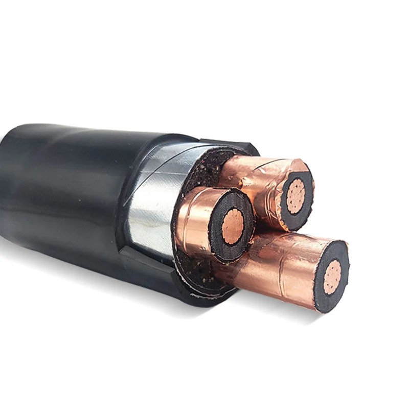 U1000 R2V RO2V yjv22 8,7/15kv 630mm2, заводской прямой высоковольтный трехъядерный медный силовой кабель yjv, ПВХ изоляция xple обшивка