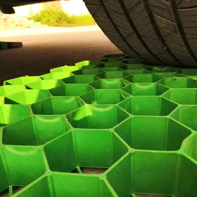 HDPE Permeable Plastic Park Grass Paving Gravel Grid Mat for Driveway Roll