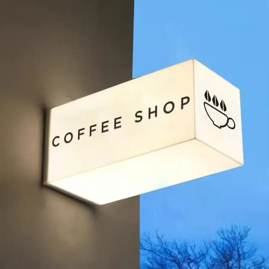 Manufacturer Custom Light Box Signs LED Advertising LightBox Outdoor Advertising Lightbox Used for Fried Chicken & Barbecue Shop