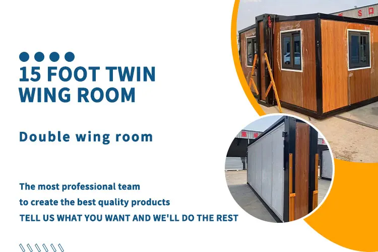 Luxury Villa 20ft 40ft Modular Prefab Tiny Home Modular Room Mobile