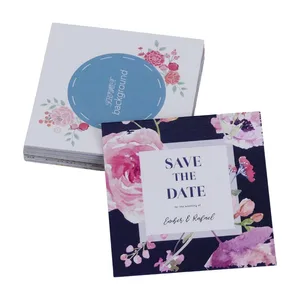 Custom Designed Colorful Christmas Birthday Party Paper Gift Greeting Cards Best Wishes Thank You Envelope for Special Gifts