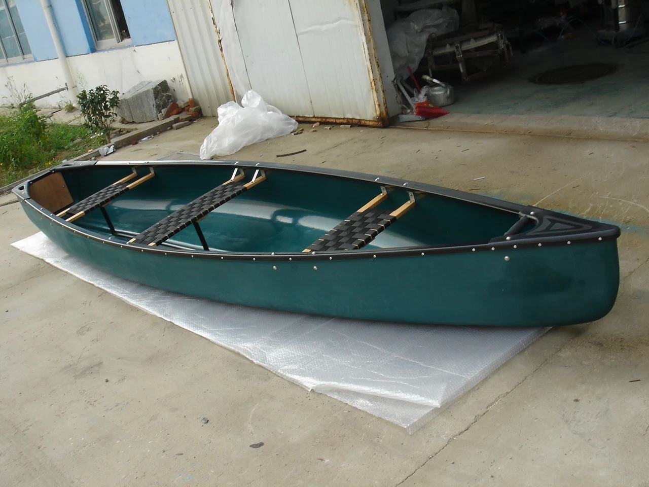 Tolee Three Person Plastic Boat Kayak Fishing Quality 3 Seat Canoe