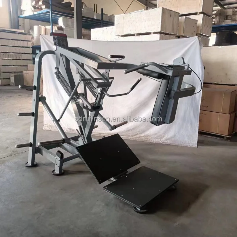 Pendulum Squat Machine Plate Loaded Shark Squat Power Squat Workout Leg Exercise Pro Pendulum Squat Machine