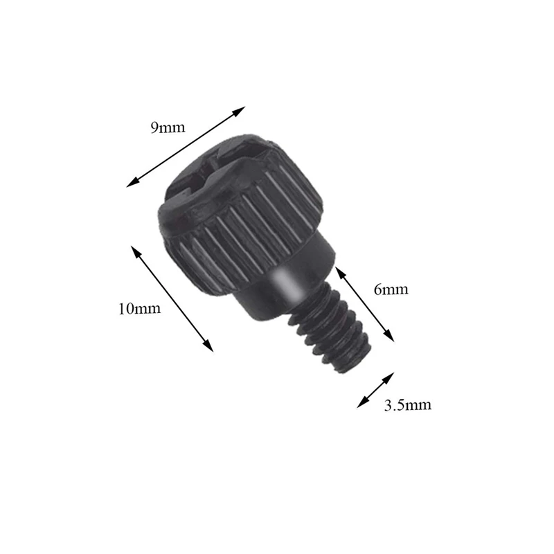 Máy tính trường hợp thumbscrews (6-32 chủ đề) PC trường hợp máy tính Fastener ngón tay cái vít, cho bìa/cung cấp điện/PCI Khe cắm/ổ đĩa cứng