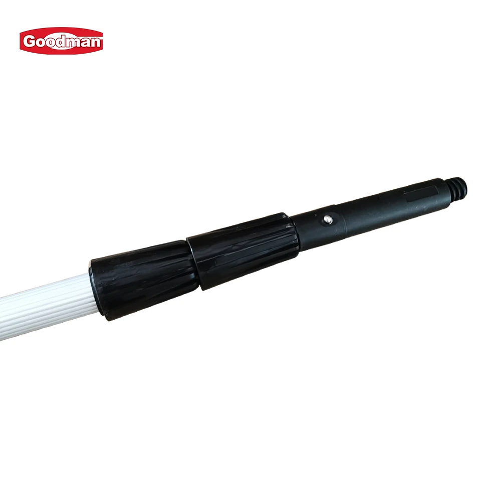 Professional janitor supplies high rise window cleaning tool aluminum telescopic pole supplier