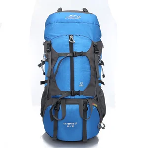 80L Waterproof  Hiking Mountaineering Backpack Travelling Backpack for Hiking