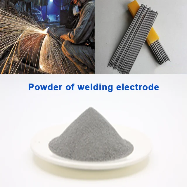 Factory Made Direct Sale 100 Mesh Iron Powder for Welding Pure Reduced Iron Powder Price