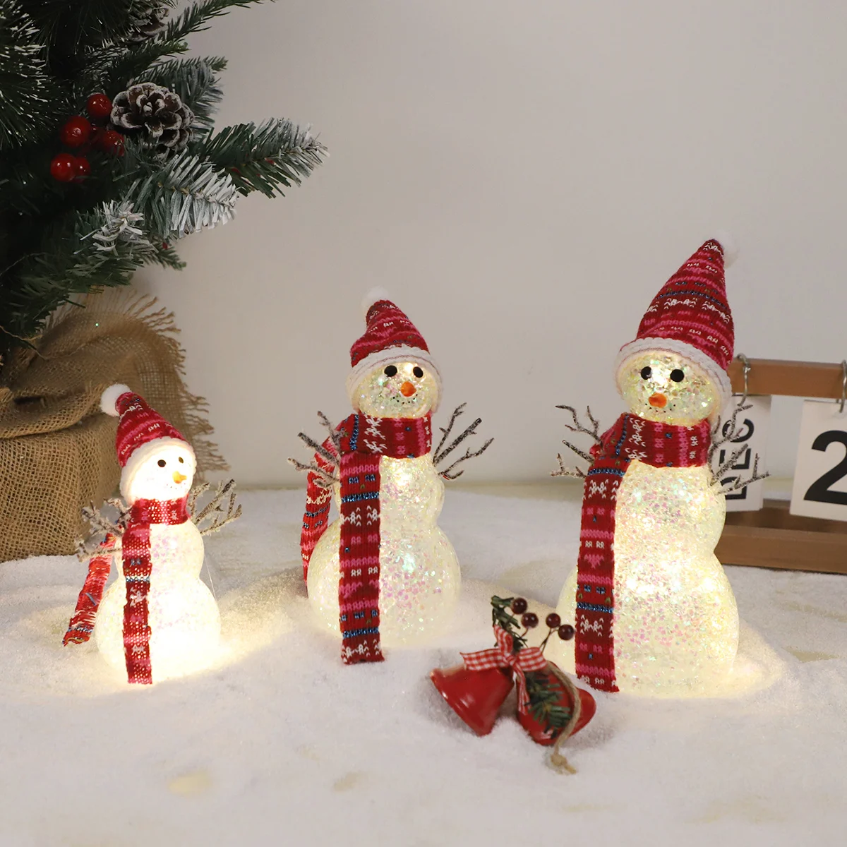 fiberglass christmas decorations glass xmas led christmas snowman christmas light snowman