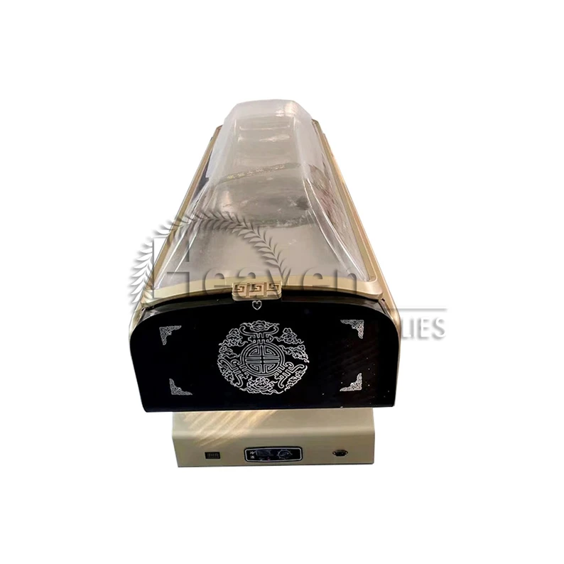 European Style Coffin Refrigerator Funeral Equipment Mortuary Freezer with Air Condition for Frozen Coffin Caskets