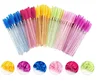 50 pz/busta pennello glitter casuale per ciglia