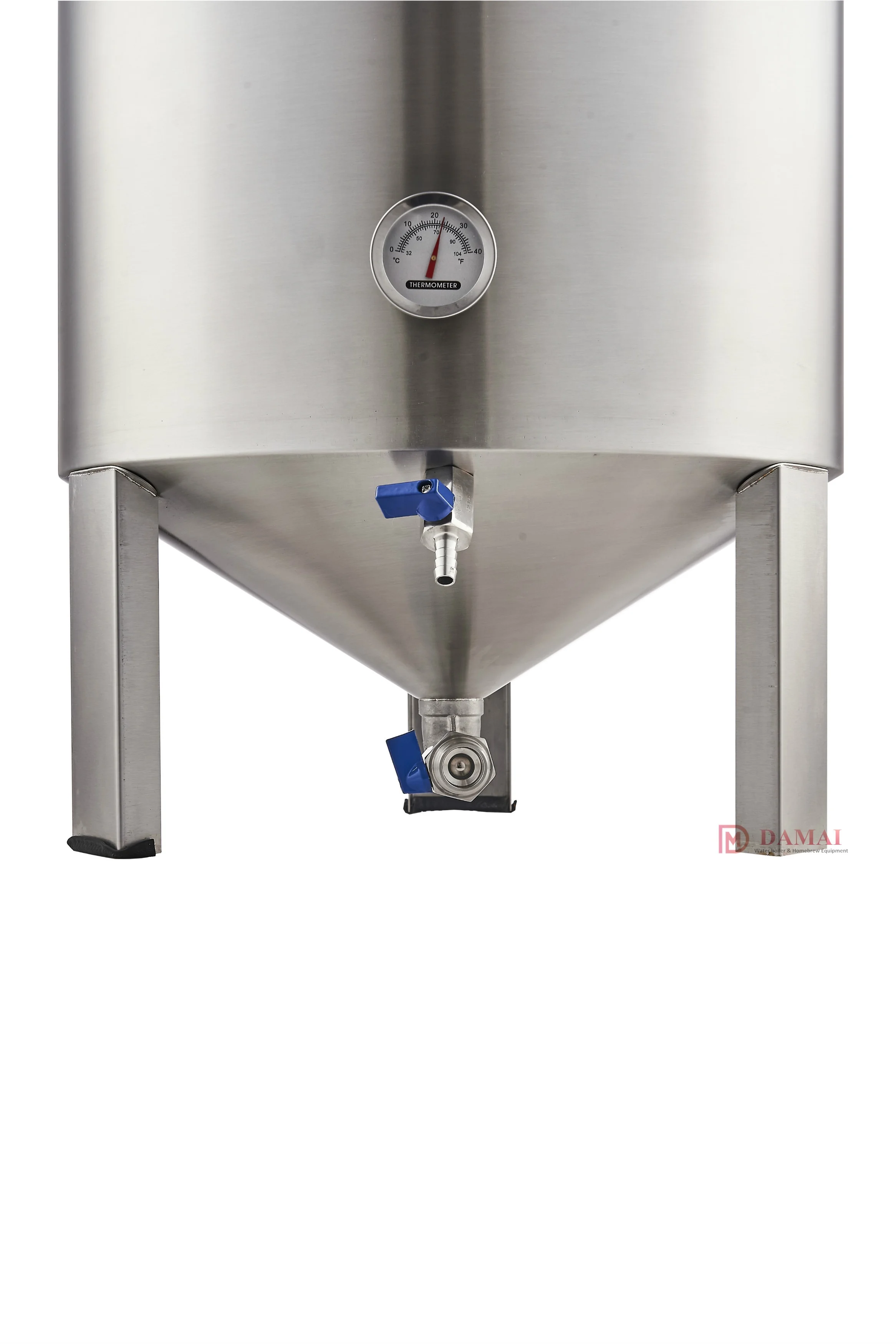 
60L fermentation tank for homebrew/ 304 stainless steel conical fermenter similar to guten/ fermenting equipment 