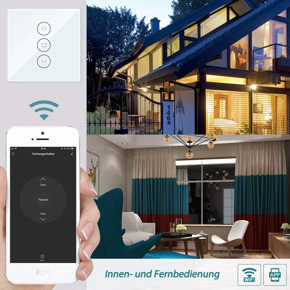 smart curtain switch