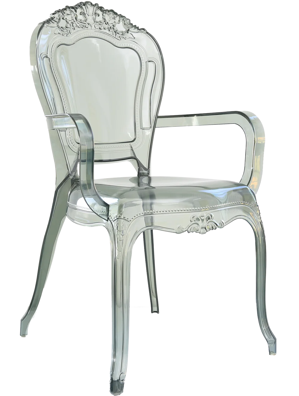 Clear Acrylic Royal Princess Chair for Weddings & Events