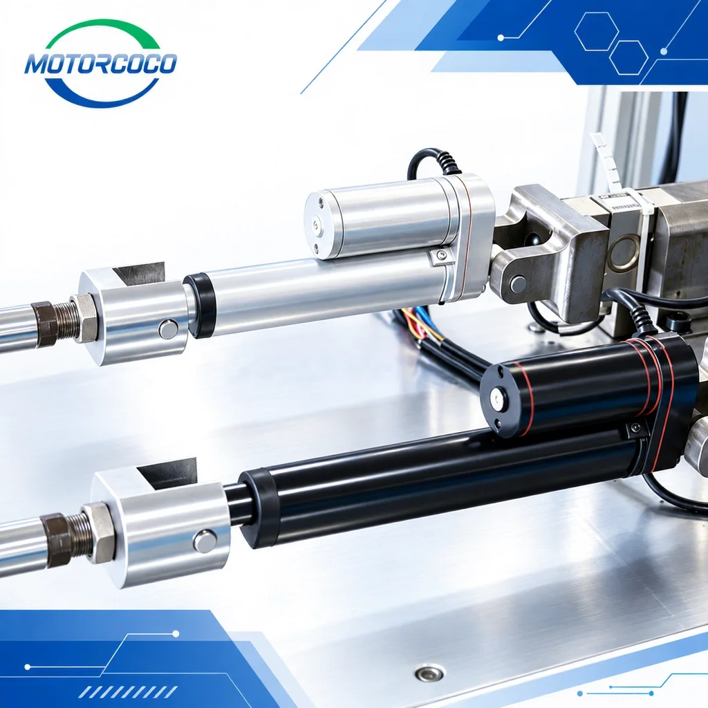 Light Duty High Speed 12/24V DC Permanent Magnet Smart Electric Linear Actuator IP65 Waterproof for Automated Chicken Farming