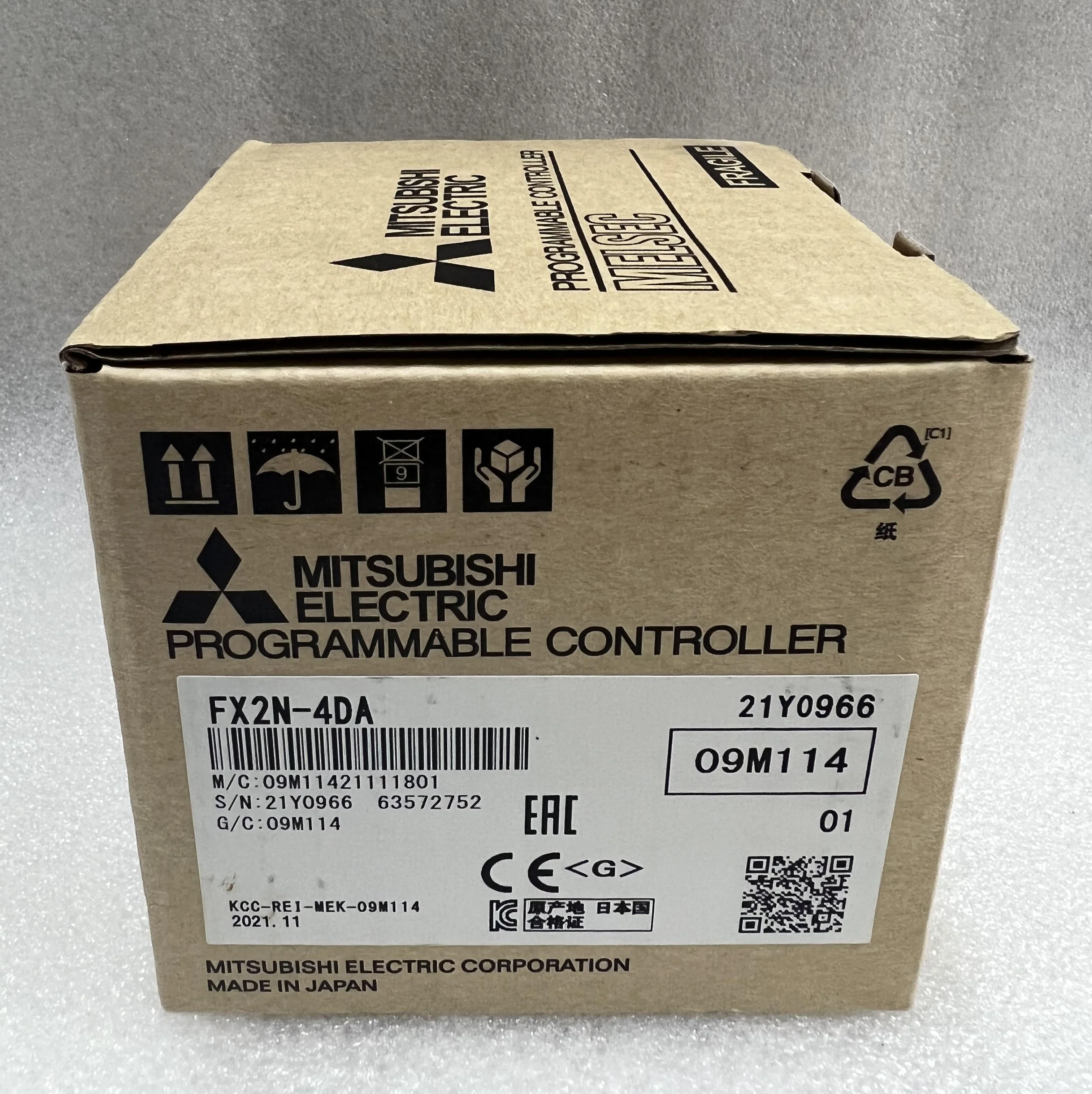 Mitsubishi Analog Output Module PLC FX2N-4DA