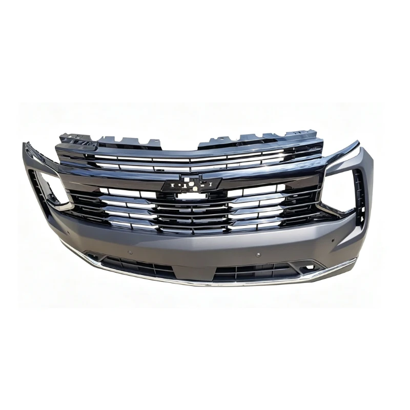 Sport Front Bumper Assembly Conversion Body Kit for Chevy Suburban Tahoe 2025-2027 RST Sporty Look Direct Fit Replacement